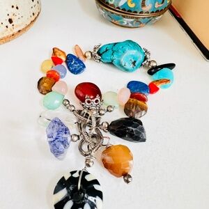Multicolor Gemstone Bracelet